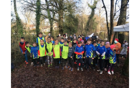 Cross avec notre Club maître Sainte Maure Athlétic 