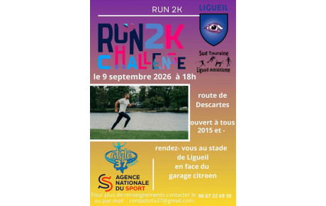 🏃 RUN 2K – Venez relever le défi !